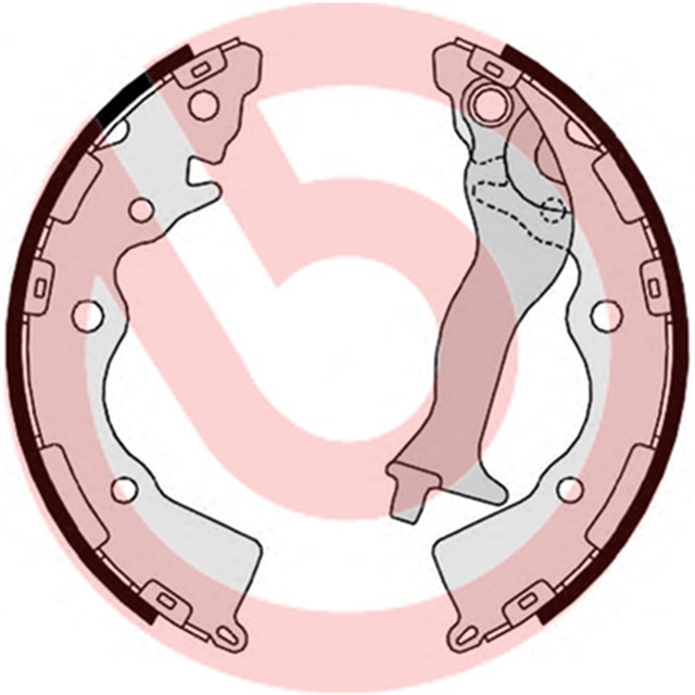 EL FREN BALATASI HYUNDAI ACCENT III MC 08/05 - 12/10 - HYUNDAI ACCENT III SALOON MC 11/05 - 12/12 - KIA