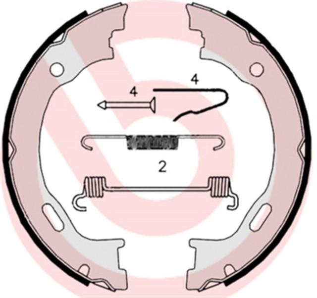 FREN BALATASI ARKA PARK FRENI MERCEDES ML - CLASS W163 98 05