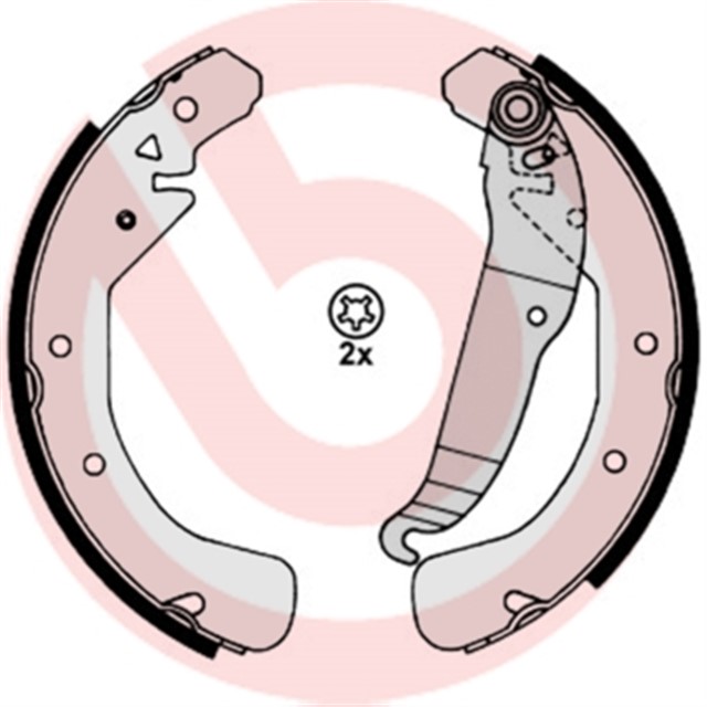 EL FREN BALATASI CHEVROLET CORSA ESTATE 01/96 - 12/10 - CHEVROLET CORSA SALOON 03/94 - 12/10 - CHEVROLET ZAF