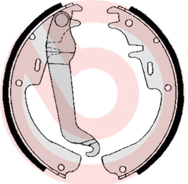 EL FREN BALATASI OPEL ASCONA A 81. 86. 87. 88 10/70 - 08/75 - OPEL ASCONA A VOYAGE 84. 89 10/70 - 08/7