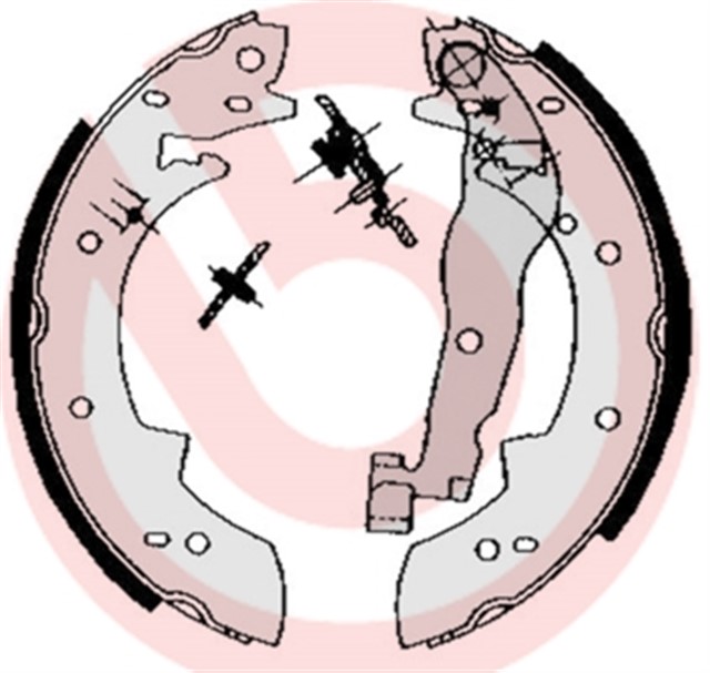 EL FREN BALATASI PEUGEOT 304 04M 10/69 - 10/79 - PEUGEOT 304 BREAK 04D 09/70 - 10/80 - PEUGEOT 305 I 58