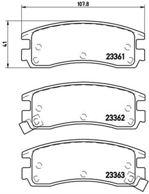 FREN BALATASI ARKA LOW - MET CHEVROLET