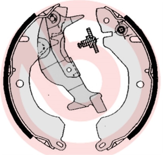 EL FREN BALATASI MITSUBISHI COLT II C1A 10/82 - 04/88 - MITSUBISHI COLT III C5A 10/86 - 05/92 - MITSUBIS