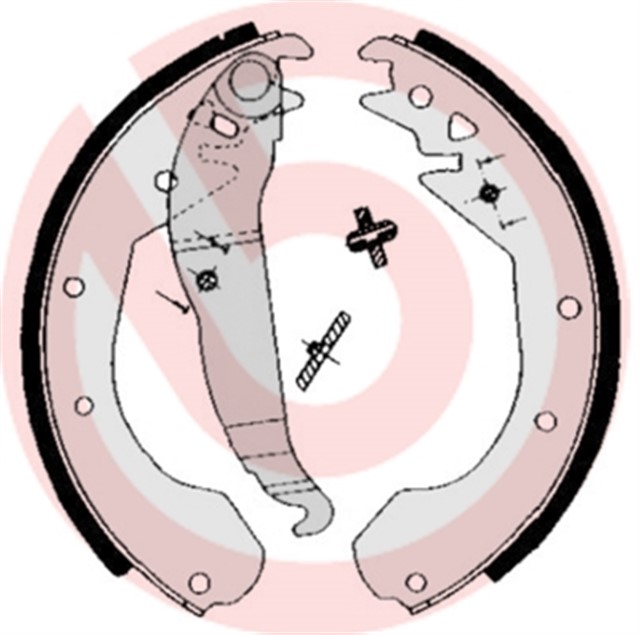 EL FREN BALATASI BEDFORD ASTRAMAX BOX BODY/MPV 09/85 - 06/90 - DAEWOO PRINCE J19 08/90 - 08/99 - OPEL COMB