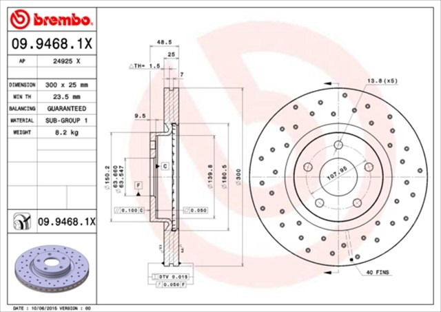 ON FREN AYNASI DISK FOCUS III 11 FOCUS II 04 11 C MAX 03 07 VOLVO C30 06 12 C70 II 06 13 S40 II 04 12 V50 05 12 278X25X5DLXHVLI XTRA