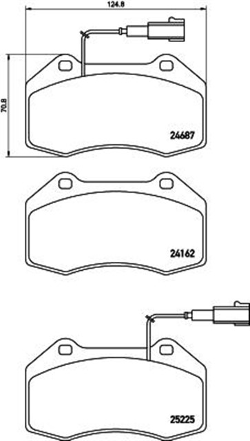 FREN BALATA TAKIMI ALFA ROMEO 4C 960 03 - 13 - 12 - 20 - ALFA ROMEO 4C SPIDER 960 10 - 14 - 12 - 20