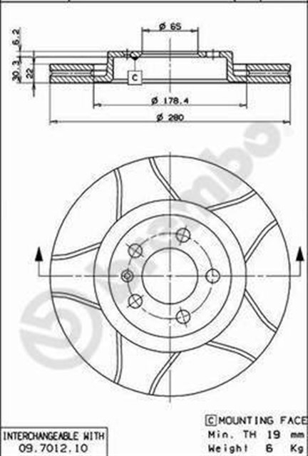 FREN DISKI ON MAX AUDI