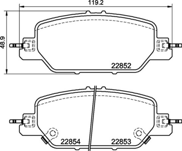 FREN BALATASI ARKA LOW - MET HONDA