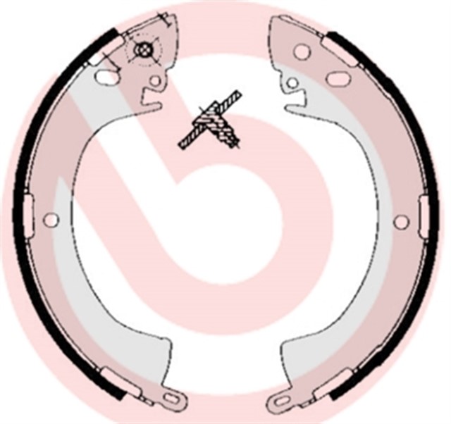 EL FREN BALATASI MITSUBISHI L 300 - DELICA II BUS LO3P/G. L02P 05/80 - 02/87 - MITSUBISHI L 300 - DELICA I