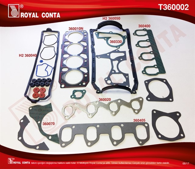 MOTOR TAKIM CONTA FORD FIESTA - ESCORT - ORION 1.8D - TD 91 E KADAR