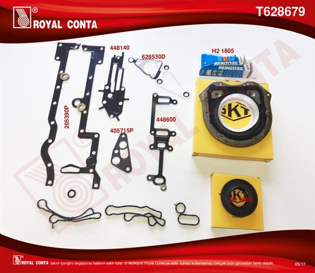 ALT TAKIM CONTA SKT KECELI TRANSIT V348 11 14 V363 14 RANGER 12 2.2TDCI 155PS EURO5 A.CEKER