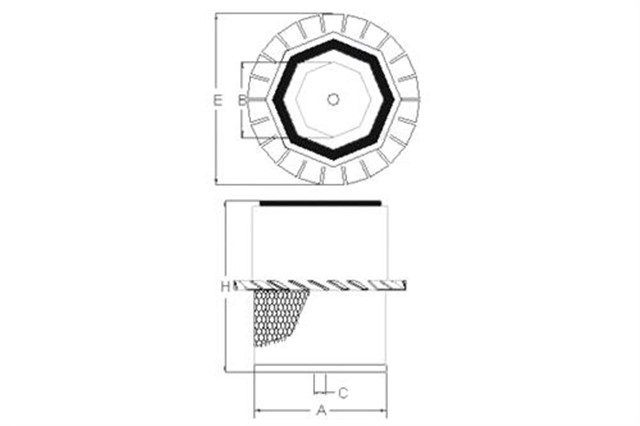 HAVA FILTRESI BMC HP494K CH1234K