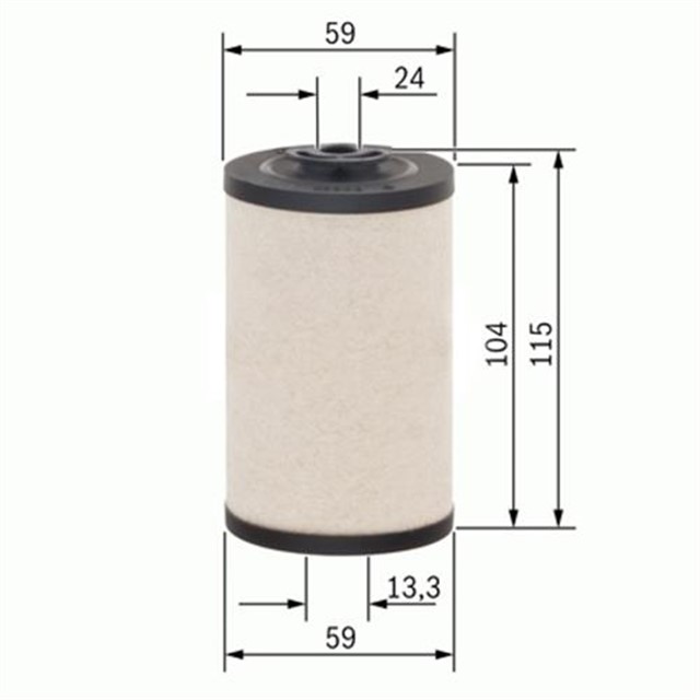 YAKIT FILTRESI MAN 520. MERCEDES 0303. IVECO 01909113. VOLVO KECE BFU 707 - PM 806 - KX 43