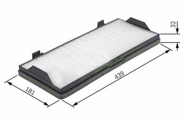 POLEN FILTRESI ATEGO I 1823 - 2633 - AXOR I - AXOR II - ECONIC CU4469