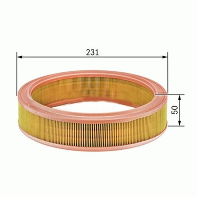 X HAVA FILTRESI ESCORT III - IV 80 90 - FIESTA I - II - III 76 95 C2534