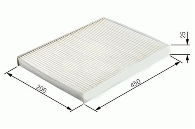 POLEN FILTRESI IVECO STRALIS CU 4594 - K 1171 - 0