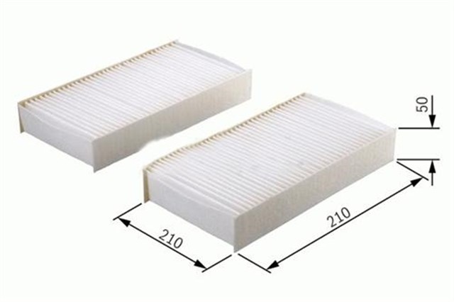 POLEN FILTRESI VOLVO TIR FH 12. FH 16. FM 7 CU 2184 - K 1029 - 0