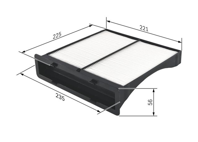 POLEN FILTRESI SUBARU FORESTER - IMPREZA III G3 - GH - GR IMPREZA IV GJ. GP LEVORG. XV I