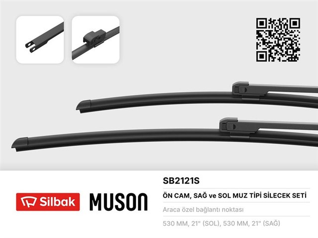 SILECEK SUPURGESI 500/500MM MUZ TIPI LAND ROVER - DISCOVERY II 10/98 10/04