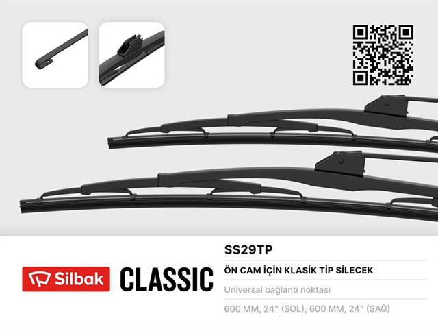 SILECEK SUPURGESI 600MM VOLVO F6 - F10 - F12 - SCANIA - VABIS