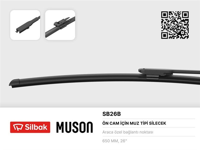 SILECEK SUPURGESI 650MM MUZ TIPI C1 04/14 - P108 05/14