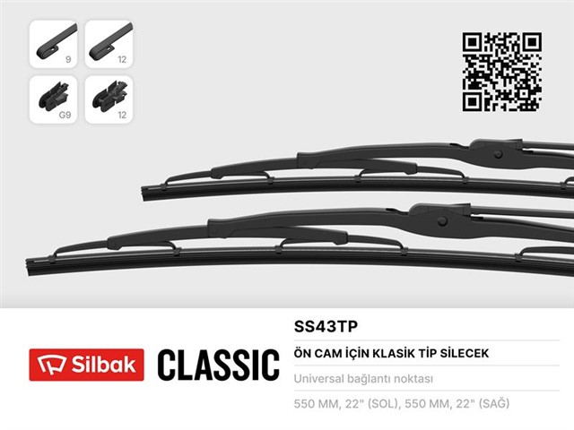 SILECEK SUPURGESI 560MM DAF 95310 - 330 - 106587