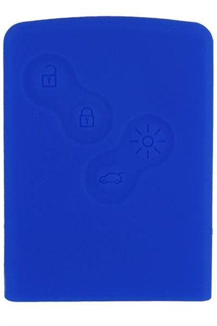 KONTAK ANAHTAR KUMANDA KORUYUCU KILIF SILIKON MAVI RENAULT MEGANE 3 - CLIO 4 - LAGUNA 3 - FLUENCE