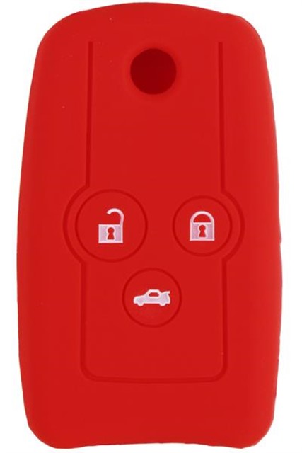 KONTAK ANAHTAR KUMANDA KORUYUCU KILIF SILIKON 3 TUS KIRMIZI HONDA CIVIC