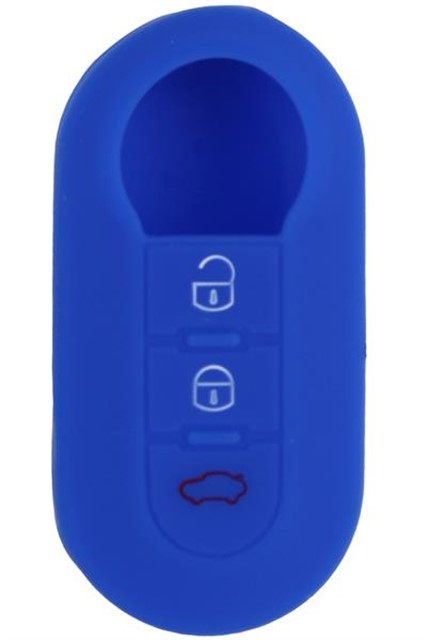 KONTAK ANAHTAR KUMANDA KORUYUCU KILIF SILIKON MAVI FIAT DOBLO - DUCATO - PUNTO - BRAVO