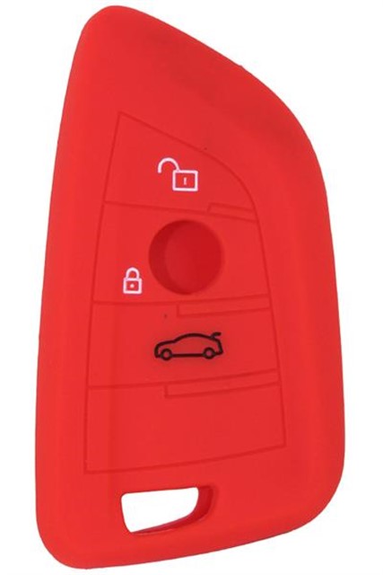 KONTAK ANAHTAR KUMANDA KORUYUCU KILIF SILIKON KIRMIZI BMW F15 - G20 - G30 - F48 - F39 - X5 - X6
