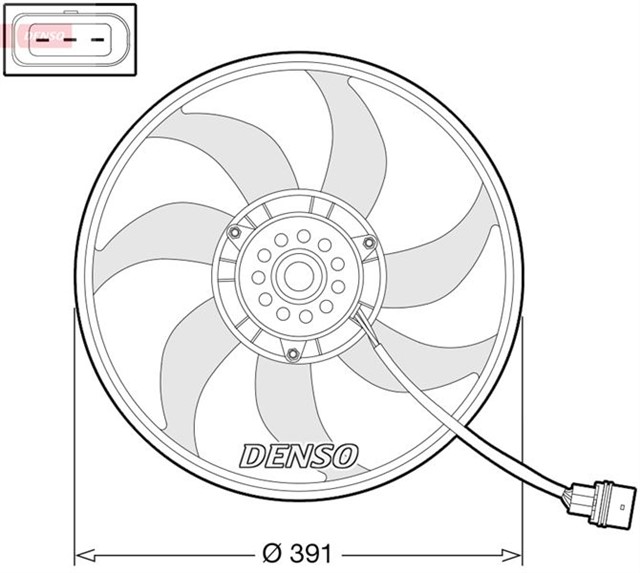 THERMAL ENGINE COOLING FAN