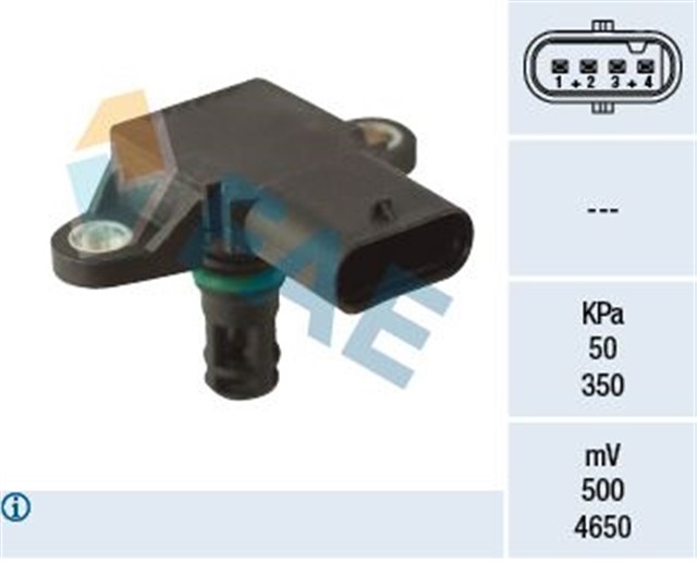 TURBO RADYATORU BASINC SENSOR BMW N20 F10 F20 F30 F22 F32 F33 F34 F36 F12 F13 F06 G11 G12 G14 G15 G16 E84 F25 F26 G05 G06 G07 Z4