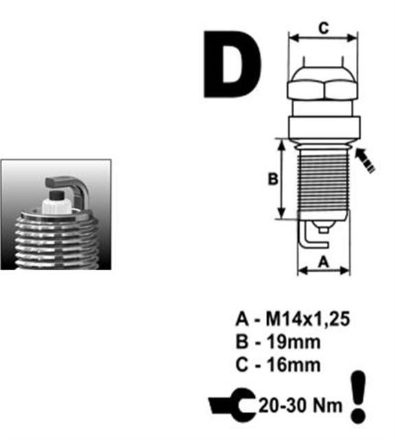 ATESLEME BUJI - ACCENT15I 16V