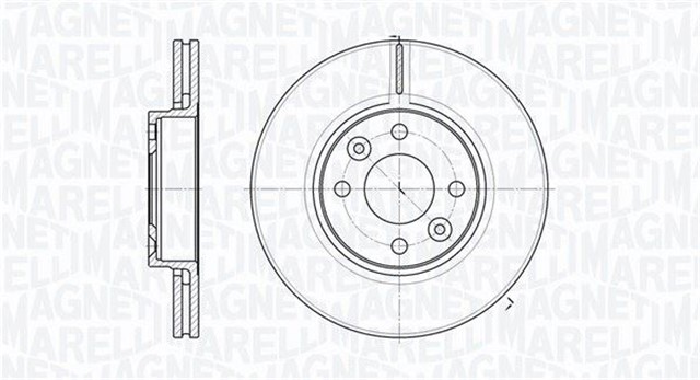 ON FREN AYNASI RENAULT MEGANE II 02 CLIO III 05 MODUS 04 MICRA 03 LOGAN 04 NOTE 06 260X22X4DLXHAVALI