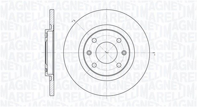 ON FREN AYNASI C2 1.4 1.4 HDI 03 C3 1.4 1.4HDI 02 PARTNER - BERLINGO 1.4 1.9 D 2.0HDI 266X13X4DL