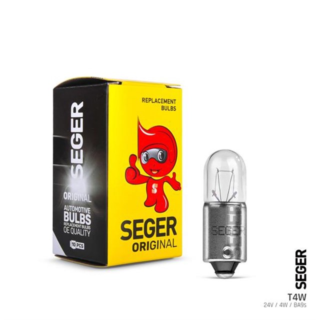 AMPUL T4W 24V 4W BA9S 53 STANDART YENILEME