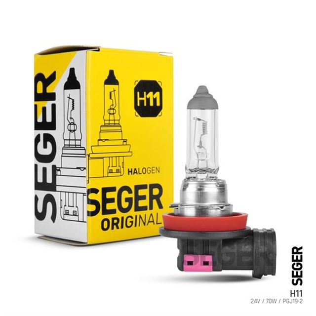 AMPUL H11 24V 70W PGJ19 - 2 STANDART YENILEME 3.500K STANDART ISIK