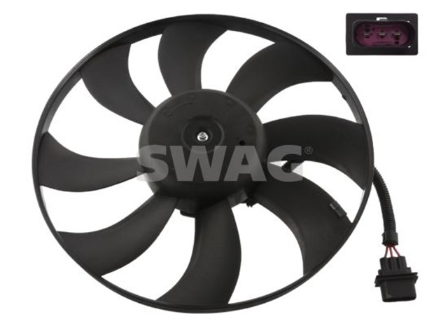 FAN MOTORU [393MM] POLO - CORDOBA - IBIZA - FABIA BBY - BKY - BBZ - BNV - BNM 1.4 16V - 1.4 TDI 01 - 10