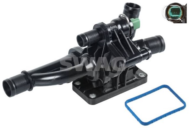 TERMOSTAT YUVASI KOMPLE PEUGEOT 206 - 207 - 307 - 308 - 407 - 1007 - 3008 - 5008 - PARTNER TEPE - C2 - C3 - C4 - C5 II FOCUS III 11 1.6 TDCI COURIER 14 1.5 - 1.6 TDCI FIESTA 08 17 1.5 TDCI B - MAX 14