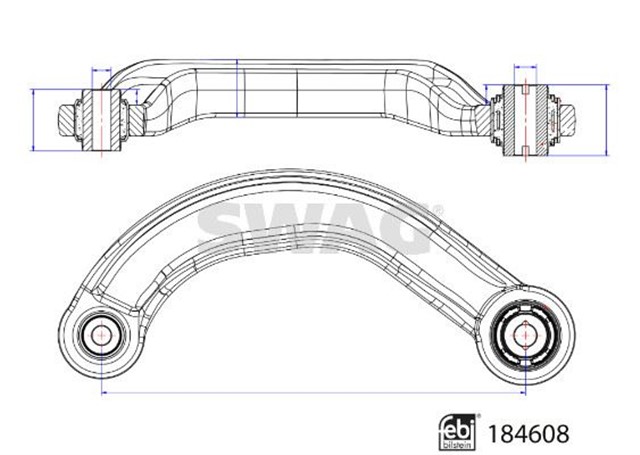 SALINCAK BURCLAR ILE FORD FEBI 184608