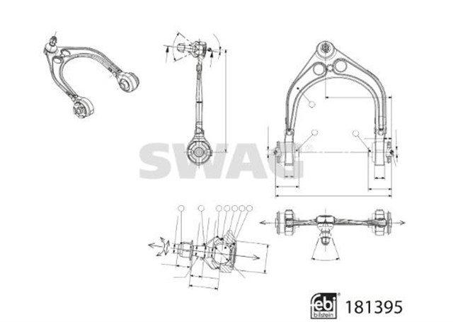 SALINCAK CHRYSLER FEBI 181395