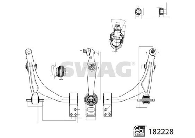 SALINCAK YATAKLAR VE MAFSALI OLAN ALFA ROMEO FEBI 182228