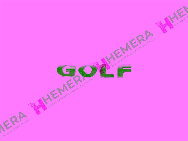AMBLEM ARKA GOLF VW GOLF 2004 - 2010