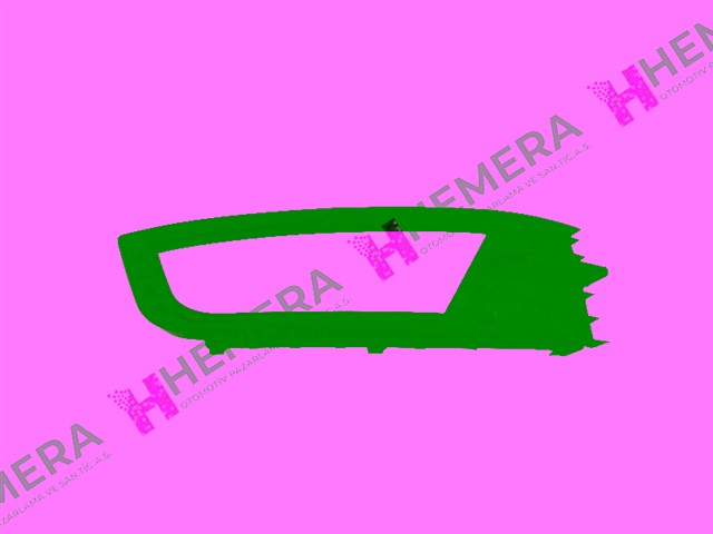 CERCEVE SIS FAR SAG SISLI KROMSUZ SKODA OCTAVIA 2013 - 2017