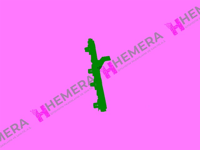 BRAKET TAMPON ON SOL NISSAN QASHQAI 2014 - 2017