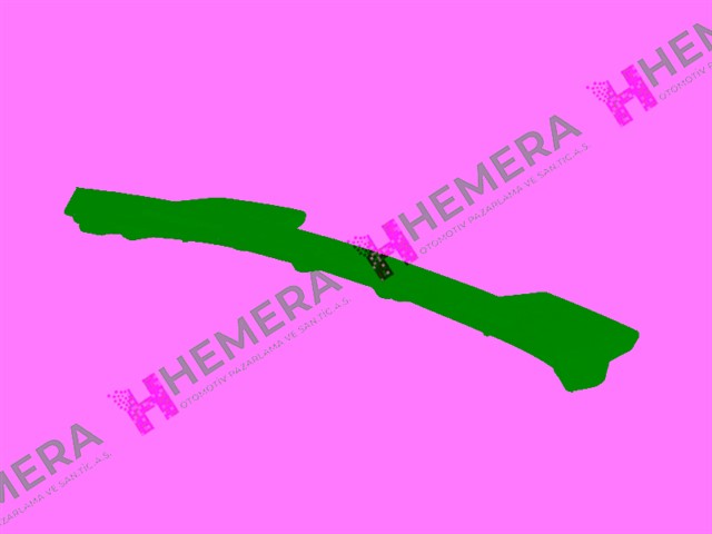 BRAKET TAMPON ON SAG HYUNDAI ACCENT BLUE 2011 - 2016