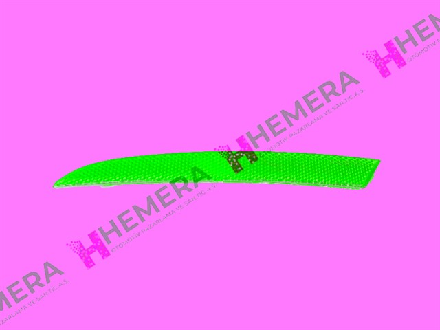 REFLEKTOR TAMPON ARKA SOL SEAT IBIZA 2009 - 2012