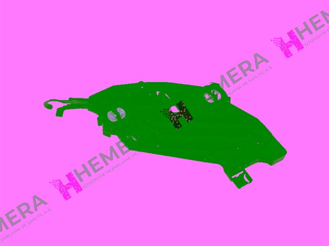 BRAKET FAR ALT ON SOL SKODA OCTAVIA 2010 - 2013