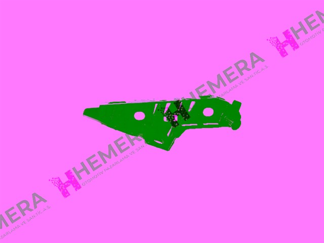 BRAKET TAMPON ON SOL VW PASSAT 2015 - 2016