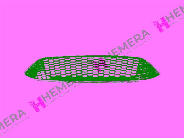 IZGARA PANJUR ON ETRAFI KROM ICI PETEK FORD FOCUS 2013 - 2019